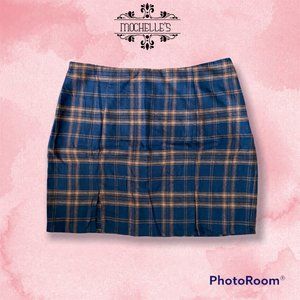 Plaid Skirt.